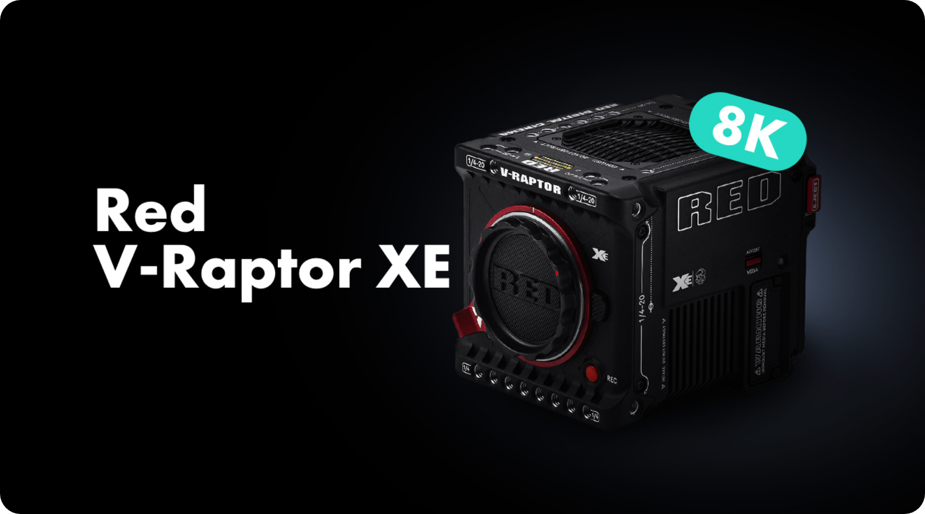 RED V-RAPTOR XE 8K, cam&eacute;ra cin&eacute;ma professionnelle con&ccedil;ue pour les productions audiovisuelles exigeantes