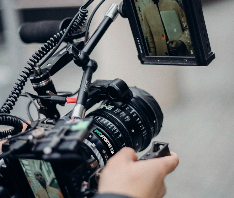 Caméra en tournage