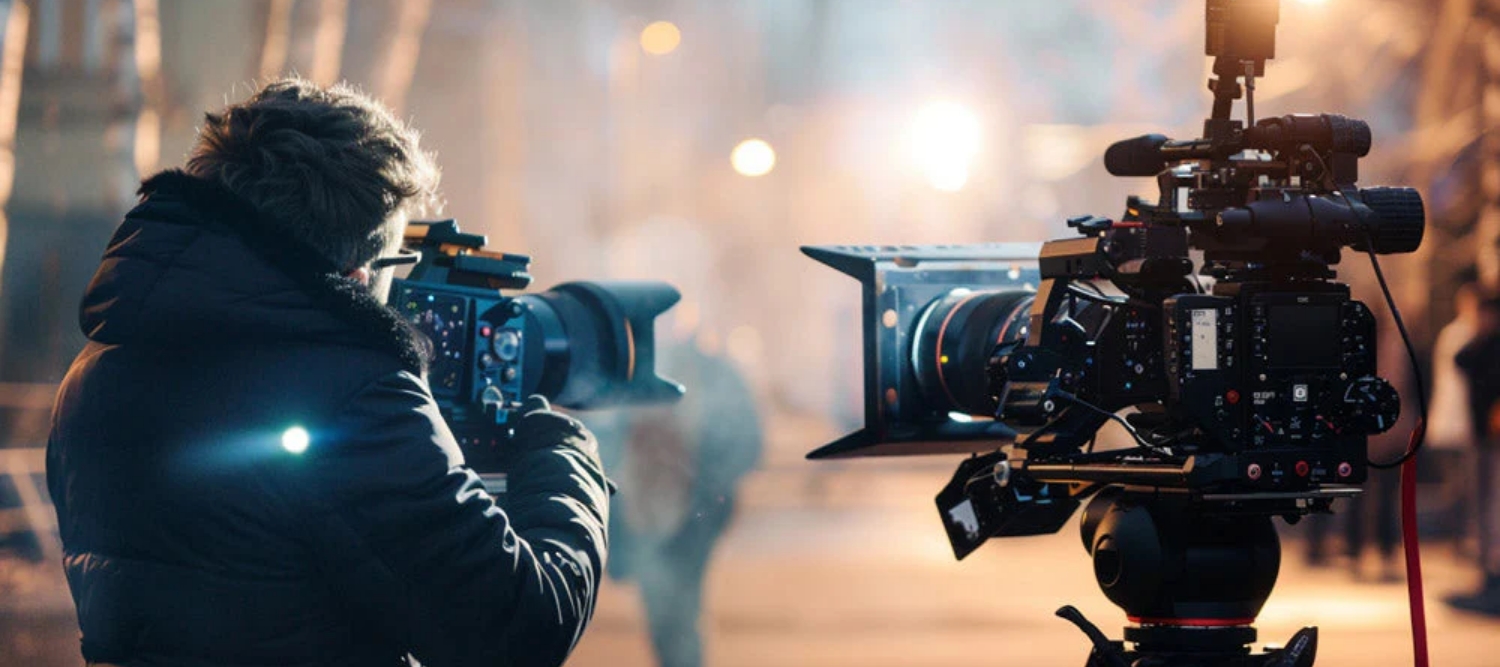 Caméraman en tournage
