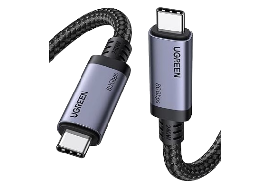 Ugreen_Câble_USB-C_to_USB-C_Thunderbolt_4_80Gbs_1m_proframe_location_paris_1